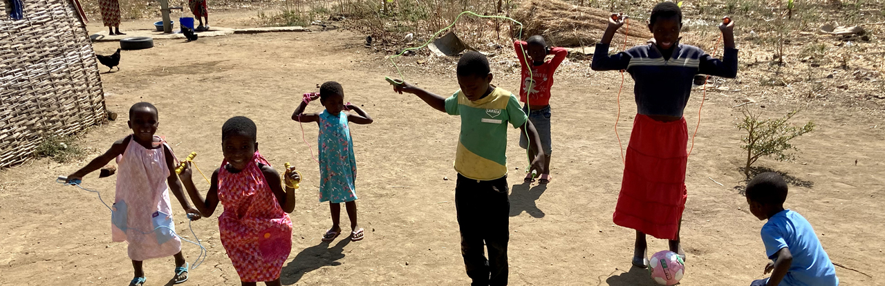 children dancing