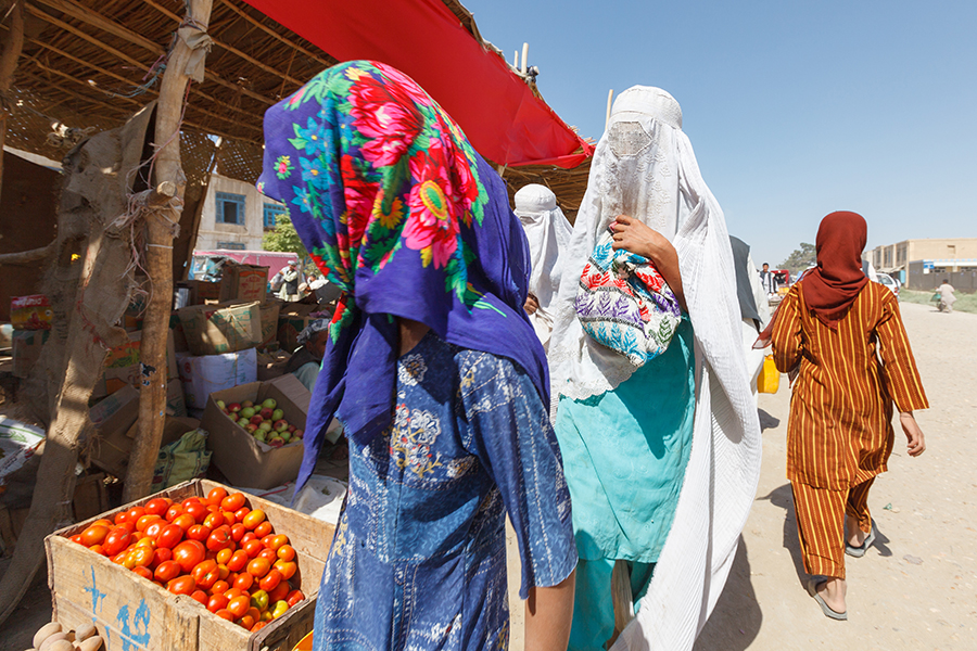 Afghan women